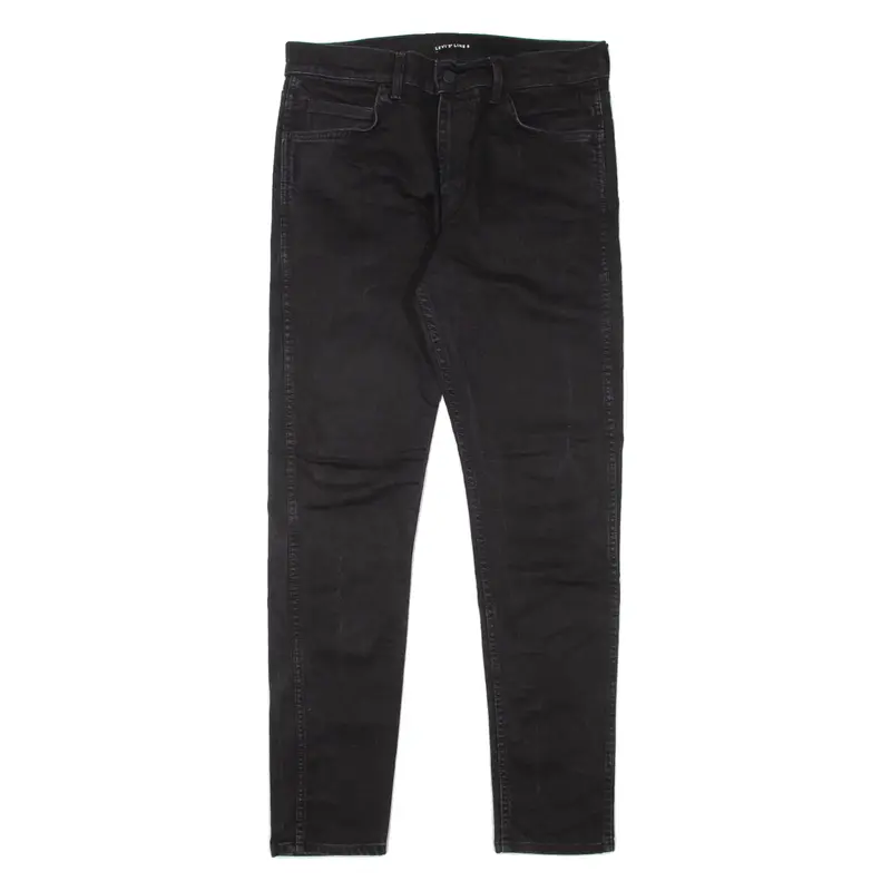LEVI'S Line 8 Womens Jeans Black Slim Skinny W32 L32