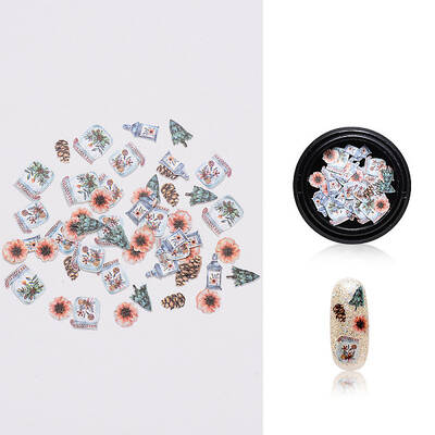 Paper Cabochons for Christmas