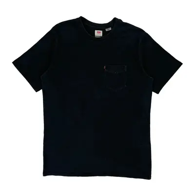 Levis T-Shirt - Small Black Cotton