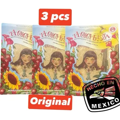chica fresa la chica fresita car strawberry air freshener Aromatizante