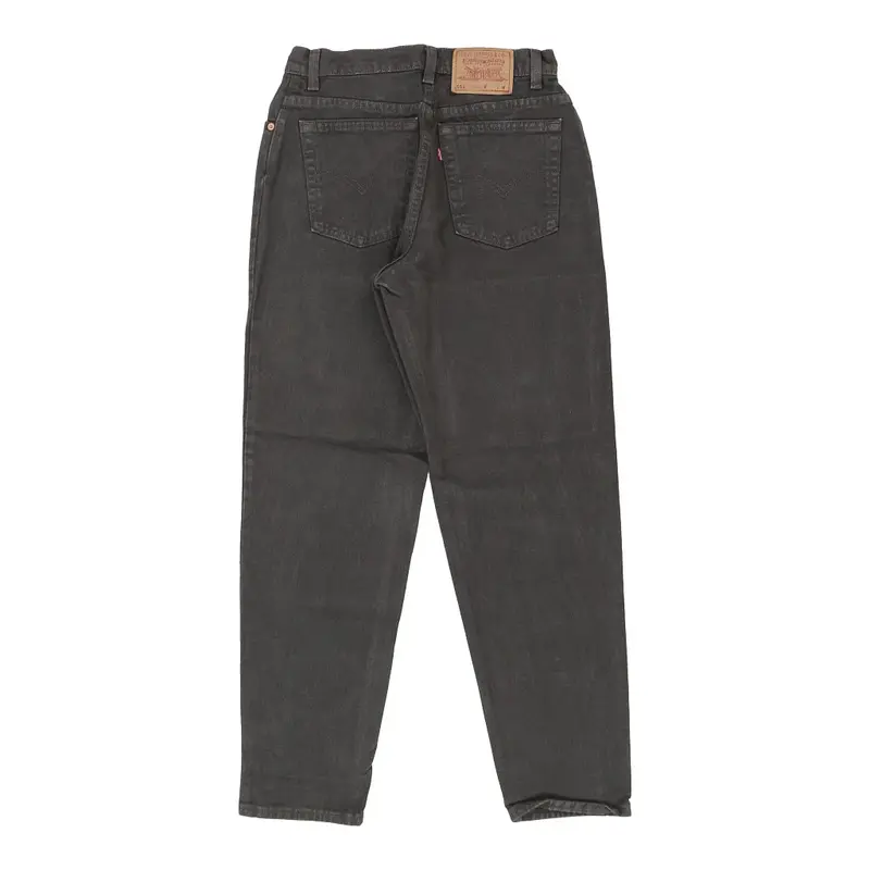 551 Levis Jeans - 28W UK 10 Grey Cotton