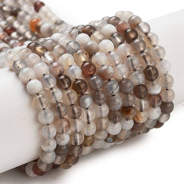 Natural Botswana Agate Beads Strands