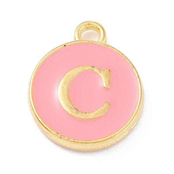 Golden Plated Alloy Enamel Charms