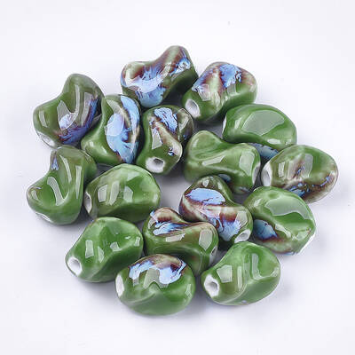 Handmade Porcelain Beads