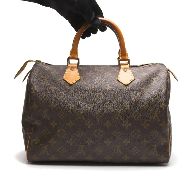 Pre-owned Louis Vuitton Canvas Tote Bags Speedy 30