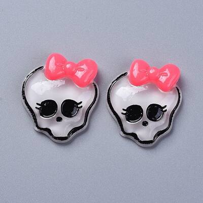 Halloween Theme Opaque Resin Cabochons