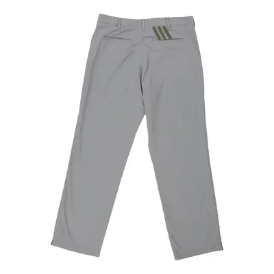 Adidas Trousers - Large Grey Polyester Blend
