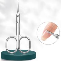 Stainless Steel Straight Beauty Scissors, Multifunctional Nail Tools for Facial Hair, Manicure, Moustache, Eyebrow, Eyelash, ...
