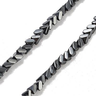 Synthetic Non-magnetic Hematite Beads Strands