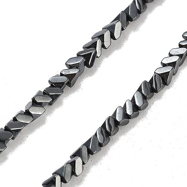 Synthetic Non-magnetic Hematite Beads Strands