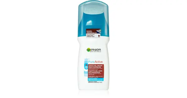 PureActive cleansing gel with ExfoBrusher brush 150 ml