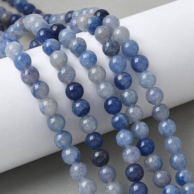 Natural Blue Aventurine(Dyed and Heated) Beads Strands