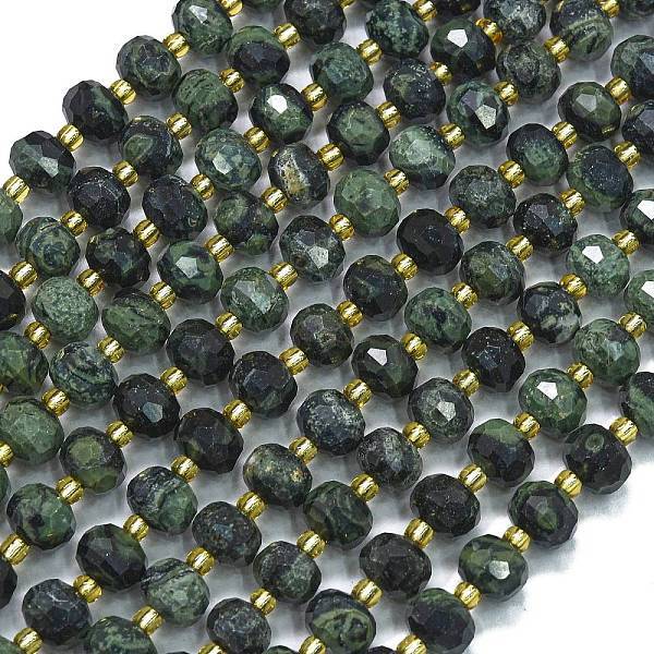 Natural Kambaba Jasper Beads Strands