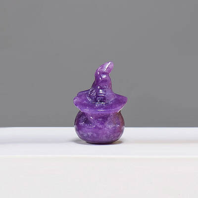 Halloween Natural Lepidolite Home Display Decorations
