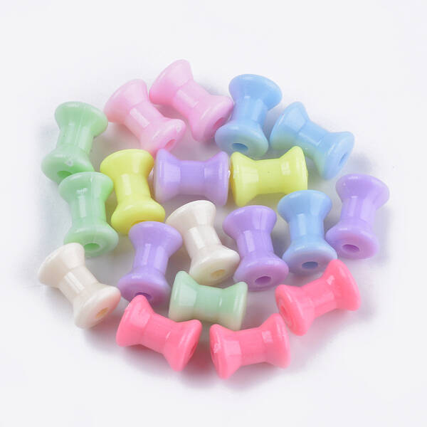 Opaque Acrylic Beads