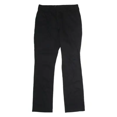 DICKIES Workwear Womens Twill Trousers Black Regular Straight W32 L32