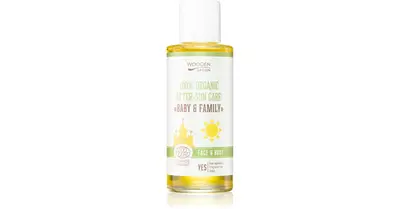 WoodenSpoon Baby & Family after sun oil for face and body 100 ml