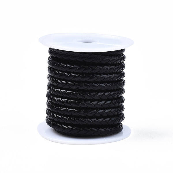 Braided Cowhide Leather Cord