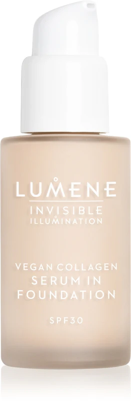 Lumene Invisible Illumination Vegan Collagen Lightweight Nourishing Foundation Serum SPF 30 00 30 ml
