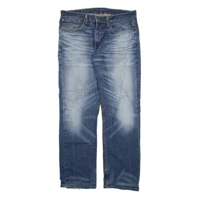LEVI'S 514 Jeans Mens Blue Regular Straight W34 L30