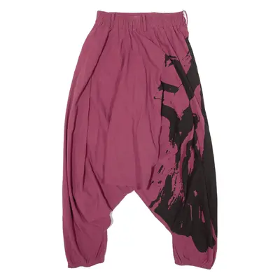 JUJUSAID Trousers Pink Loose Tapered Womens W23 L21
