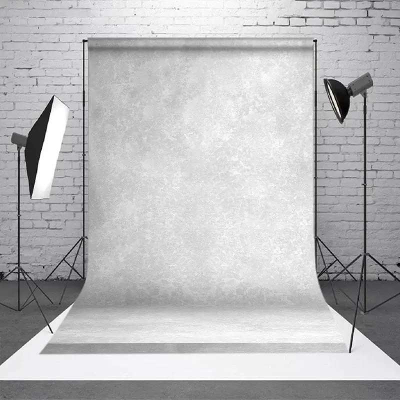Light Grey Abstract Texture Photography Backdrop - Aperturee