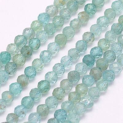Natural Apatite Beads Strands