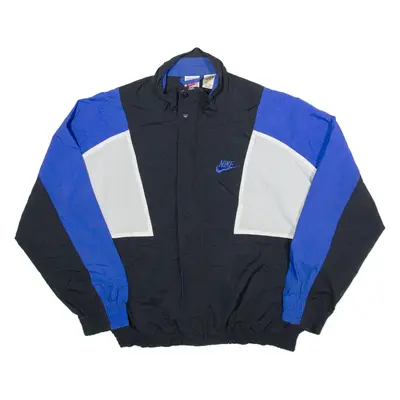 NIKE Mens Jacket Blue Nylon XL