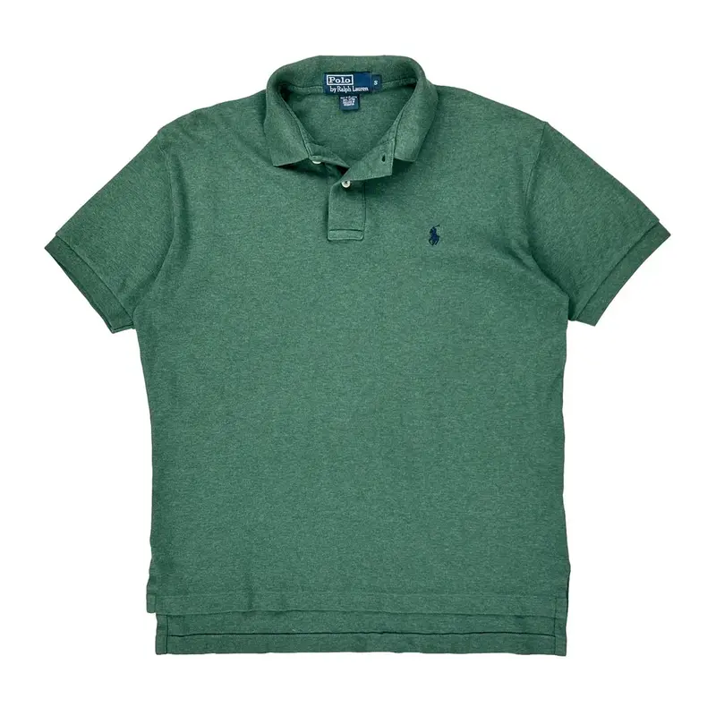 Polo By Ralph Lauren Polo Shirt - Small Green Cotton