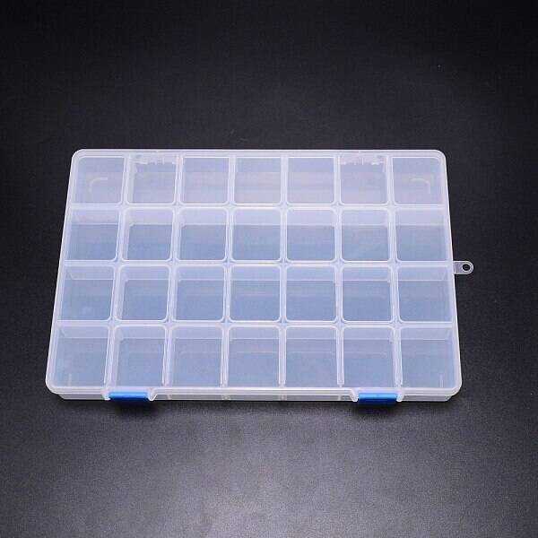 Rectangle PP Plastic Bead Storage Container