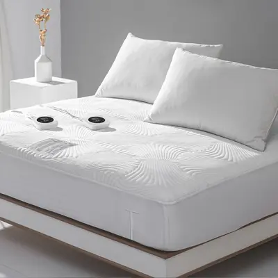 Reaks Electric Heated Mattress Pad 10 Heat Settings, Bed Warmer with Digital Controller, Memory Timer for 1-12 Hours Auto Off...