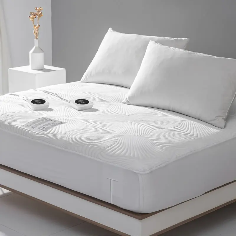 Reaks Electric Heated Mattress Pad 10 Heat Settings, Bed Warmer with Digital Controller, Memory Timer for 1-12 Hours Auto Off...