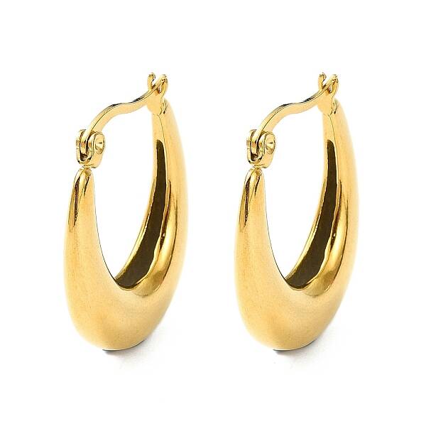 304 Stainless Steel Hoop Earrings