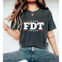 F*ck Trump T-Shirt, Anti-Trump Shirt, Anti Maga Shirt, President Election 2024 Shirt, FDT Funny Political T-shirt,Democrat Gi...