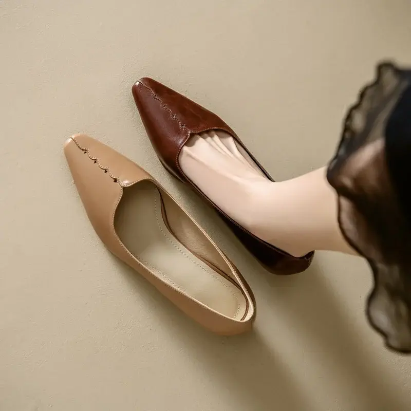 CHIKO Ahulani Pointy Toe Block Heels Pumps Shoes