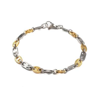 201 Stainless Steel Link Chain Bracelets