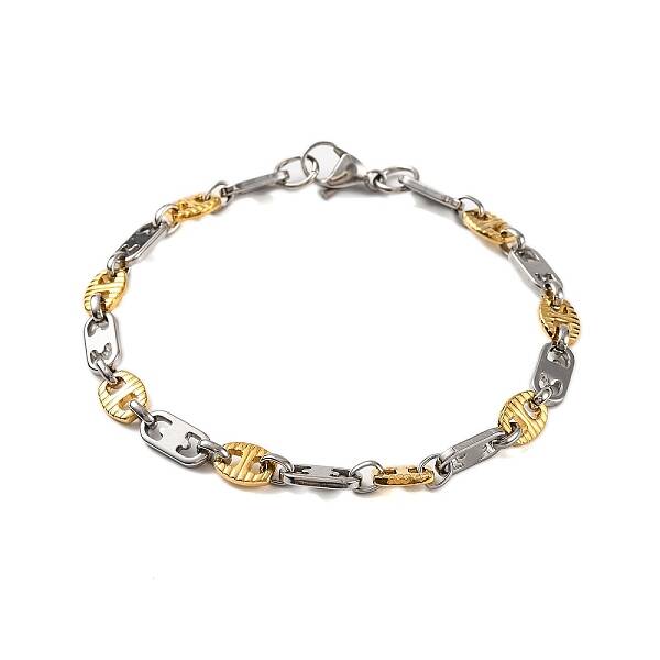 201 Stainless Steel Link Chain Bracelets