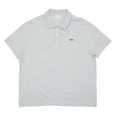 LACOSTE Mens Polo Shirt Grey 2XL