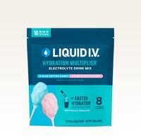 Liquid I.V. Hydration Multiplier - Cotton Candy - Hydration Powder Packets | Electrolyte Powder Drink Mix | Convenient Single...