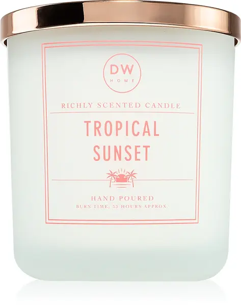DW Home Signature Tropical Sunset scented candle 262 g