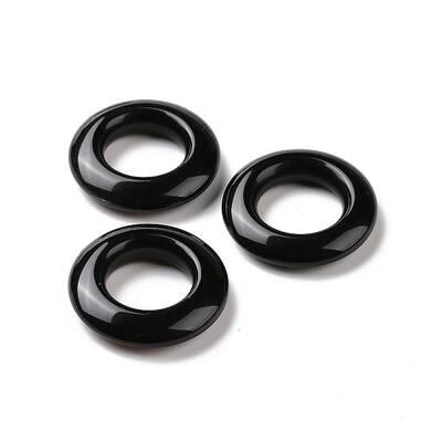 Natural Obsidian Pendants
