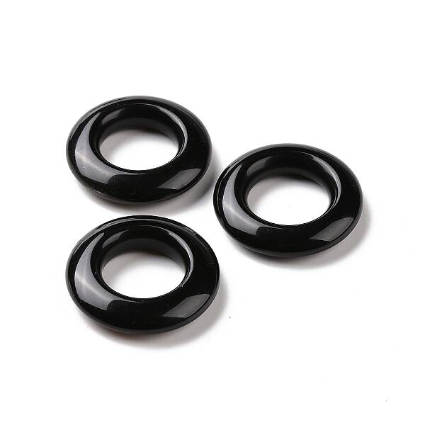 Natural Obsidian Pendants
