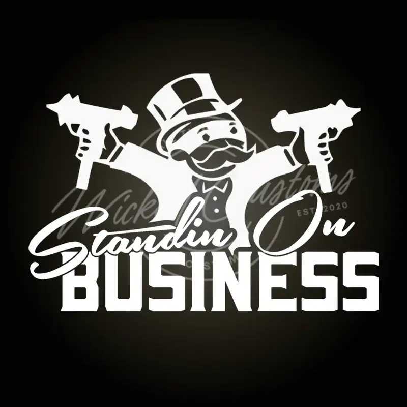 Standing On Business Decal - truck & car decals