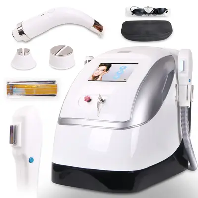2 Handles E-light IPL RF Permanent Hair Removal Freckles Removal Machine for Spa Salon Studio Use | HR-BX001