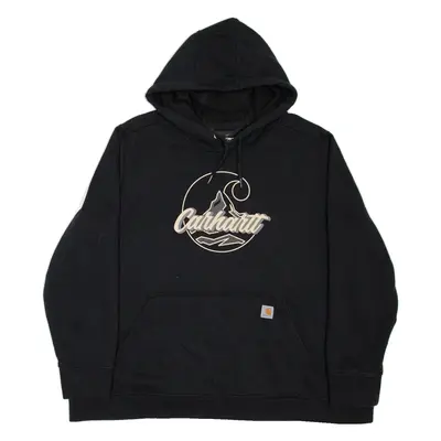 CARHARTT Relaxed Fit Womens Black Hoodie 3XL