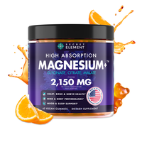 Magnesium Glycinate 2150MG Gummies for Women , High Absorption Magnesium Glycinate, Citrate, Malate Gummies for Adults, Magne...