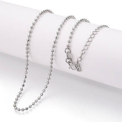 Brass Ball Chain Necklaces