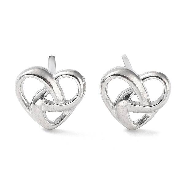 Non-Tarnish 304 Stainless Steel Stud Earrings