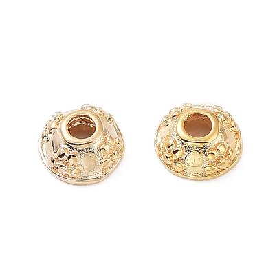 Rack Plating Brass Bead Cone