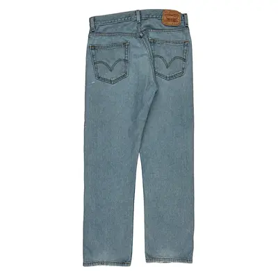 505 Levis Jeans - 34W 31L Light Wash Cotton | Size: 34″ waist